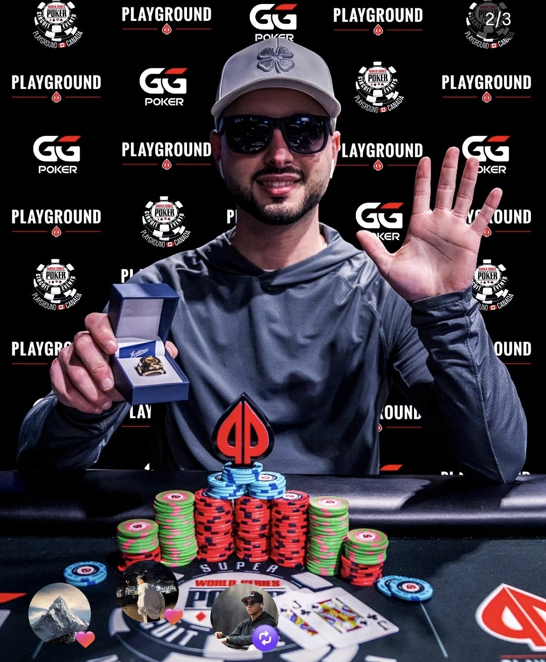 WSOP Ring - 5th Ring Victory